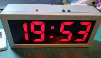 Чехол в стиле ретро для 7-сегментных светодиодных часов XL 4