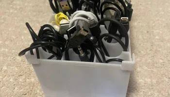 Modular StackBox: Cable & Adapter Organizer System (Stac... 2