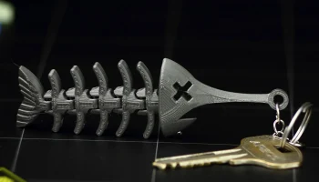 Брелок Flexi из кости рыбы-меч