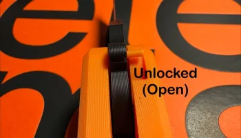Откидное лезвие Sidewinder с замком (время открытия 0,25... 9