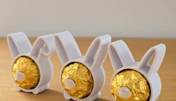 Декор для конфет Rocher в форме зайцев 1