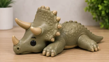 Милый малыш трицератопс