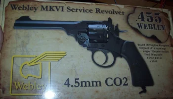 Точные копии патронов Webley MKVI CO2 BB 1