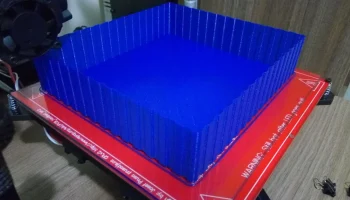 Текстурированная коробка для режима вазы - Вертикальные п...