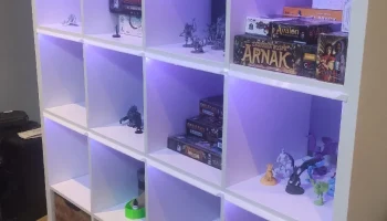 IKEA Kallax Light Bar (канал для светодиодной ленты) 7