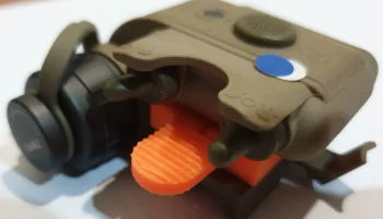 Surefire HL1 крепление фонаря для шлема 3