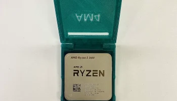 Корпус процессора AMD AM4 с окном 1