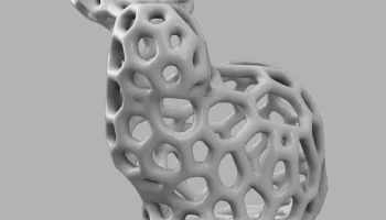 Моды Stanford Bunny Mesh: Voronoi Моды Stanford Bunny Mesh: Voronoi