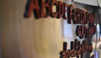 Страшный Хэллоуинский алфавит - магниты на холодильник... 5