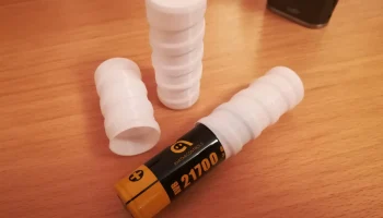 Защитный чехол для аккумулятора 21700