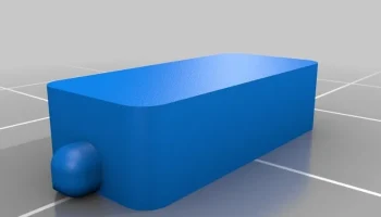 Корпус с перьями с сеткой частиц 2
