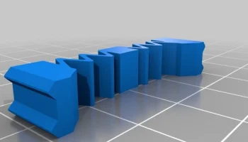 Замок держателя катушки-Raise3D 2