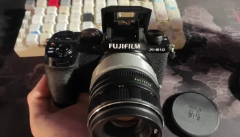 Переходник Fuji X - Canon EF с замком