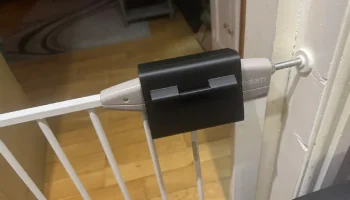 Дополнительный замок защитных ворот