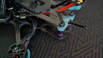 Крепление антенны DJI O4 Lite для сборки QAV S2 JB 3 дюйм... 1