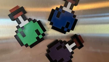 Брелок Minecraft Potion/Орнамент/украшение......... 2