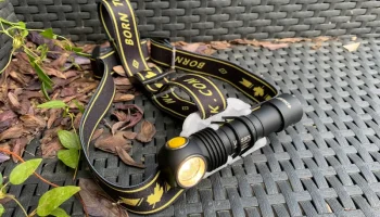 Крепление на голову для Armytek Wizard с резиновым кольц...