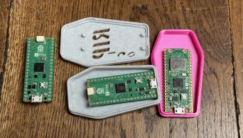 Чехол-гроб Raspberry Pi Pico - корпус для Хэллоуина "RIP... 4