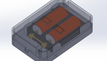 Аккумуляторный ящик 2х26650 2