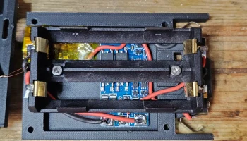Запасной аккумуляторный блок Fuji GX680 USB-C с 2x 18650... 3