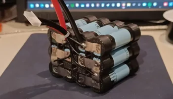 18650 Держатель батареи 6S2P