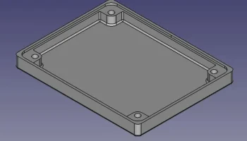 Нижняя часть модуля PCB Clock V1.1 от Дэвида Бухвальда. 2