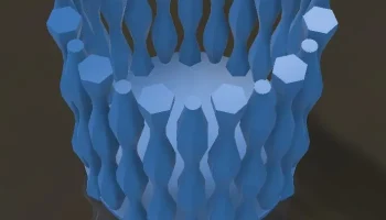 Украшение, ваза или корзина для мусора "GimpiPrint Vase V...