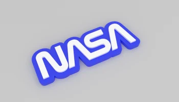 Магнит на холодильник НАСА - контурный...... 3