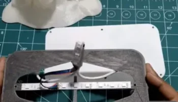 Основание Махадева с 3D-печатью и крышкой для RGB-подсветки