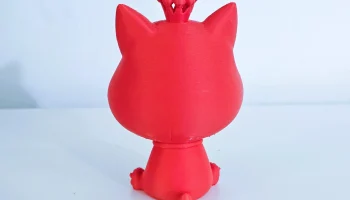 Фигурка кошки с открытым ртом для мелочей 3