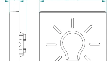 GIRA System 55 Standard Rocker Light-Icon 1