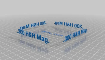 Штабелируемый загрузочный блок .300 H&H Magnum...... 3