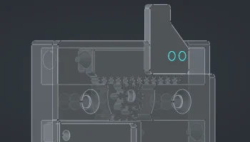 Продувочный желоб для Ender 3 v3 SE/KE 2