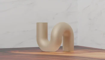 Гладкая ваза 3