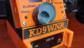 (tr)uSDX Подставка с корпусом ATU-10...