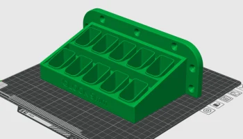 Двойной настенный держатель для журналов Glock (вариант ... 2