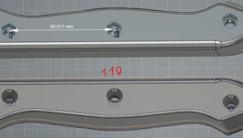 ручка ножа (110мм) 1