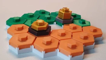 Hexa-hunt (настольная игра, полностью распечатанная в 3D) Hexa-hunt (настольная игра, полностью распечатанная в 3D)