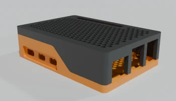 [WIP] Чехол с защелкой для Raspberry Pi 5 - требует тест...