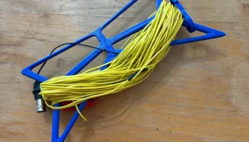 Скелетное минималистское устройство для намотки антенны... 1