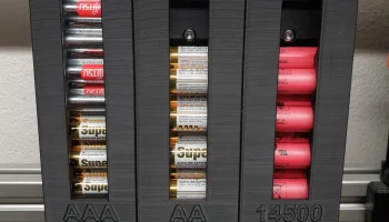 Лоток для батареек/держатель AA/AAA/14500