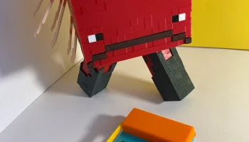 Страйдер с насадкой (Minecraft) 5