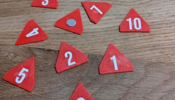 Taktische Zeichen Nummerierung f&uuml;r Kartenmarkierung, Scha... 2