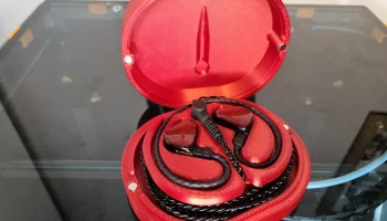Чехол для наушников Truthear Zero Blue/2 Red