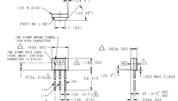 Корпус датчика Холла SS40 или SS41 5