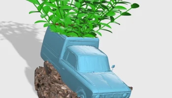 CAR VASE