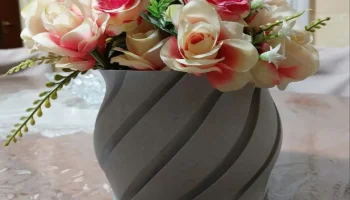 Спиральная ваза