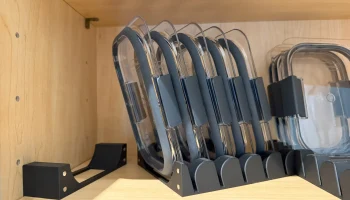 Полка для крышек Rubbermaid Brilliance (расширяемая)... 1