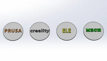 Prusa Creality и другие логотипы