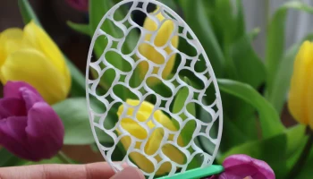 Gyroid Easter Egg Decor Gyroid Easter Egg Decor